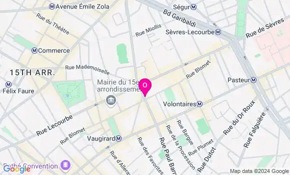 Localisation Eglantine Bernard