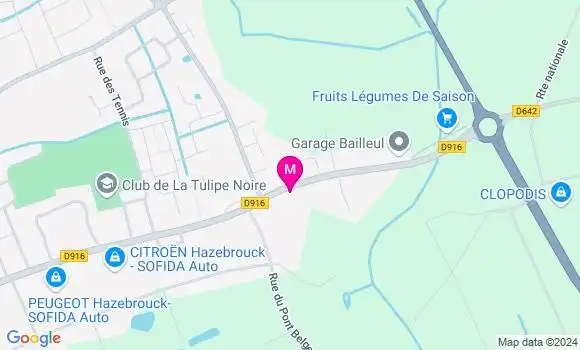 Localisation Anais Hugue Debuyser