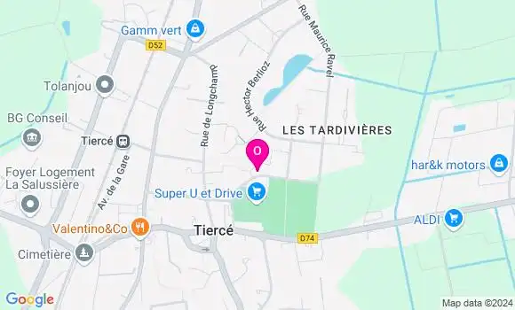Localisation Pauline Gazon
