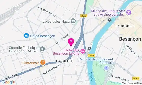 Localisation Lise Nappez
