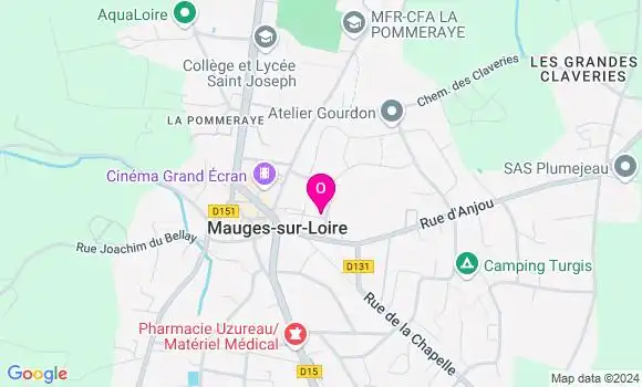 Localisation Delphine Lebreton