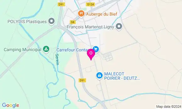 Localisation Zoé Chretien