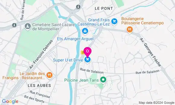 Localisation Odile Billard
