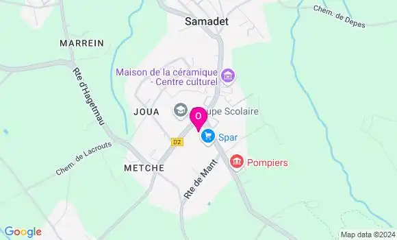 Localisation Margot Lespiau