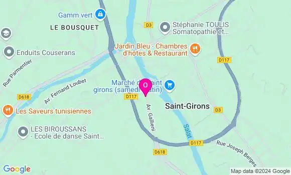 Localisation Flore Pochan Leva