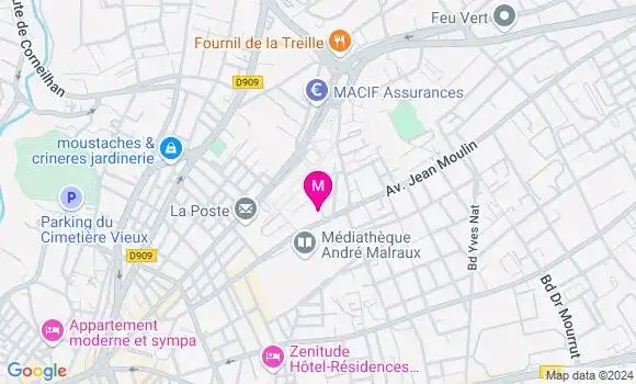 Localisation Delphine Fabre