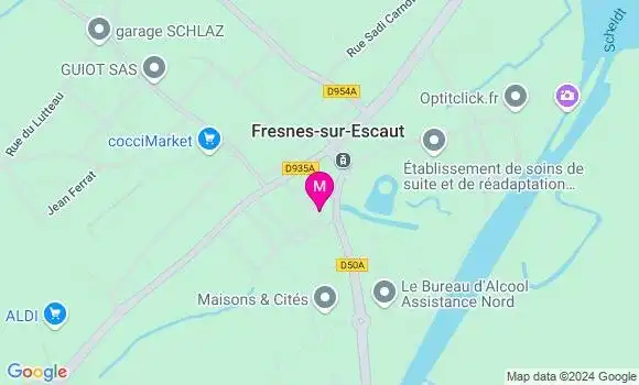 Localisation Anne Sophie Defoort Marecaux