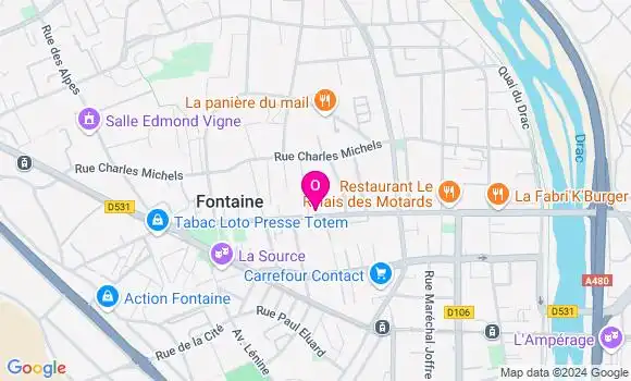 Localisation Bernadette Monnet
