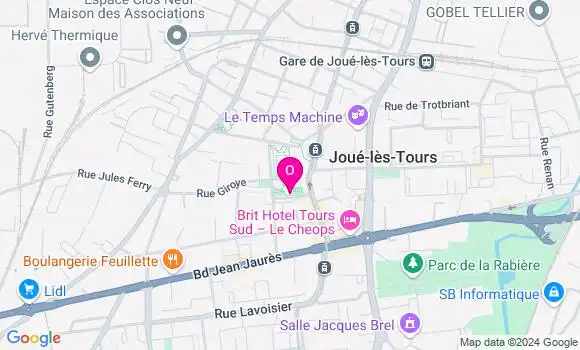 Localisation Muriel Genin
