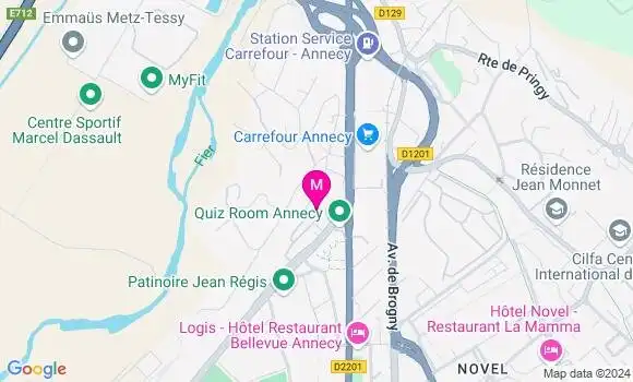 Localisation Aurelie Bruyere