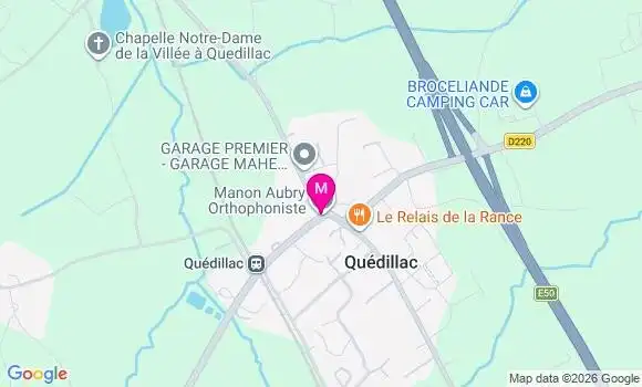 Localisation Manon Aubry