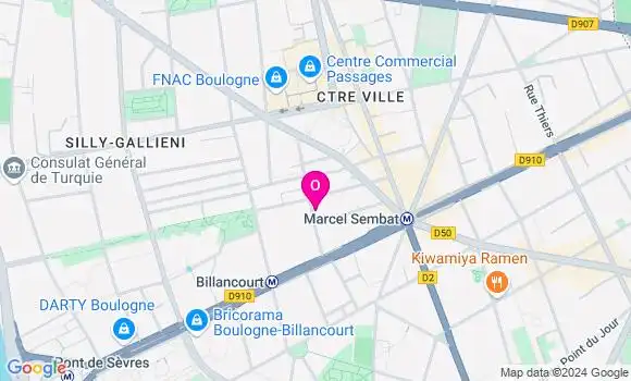 Localisation Anne Erceau