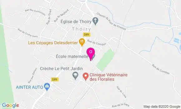 Localisation Anais Delhoume
