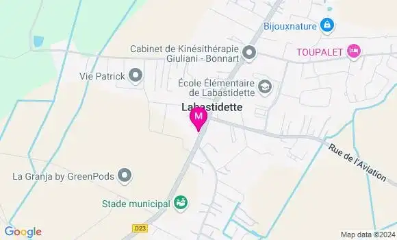 Localisation Marion Le Bozec