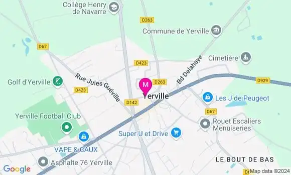 Localisation Amelie Bellet