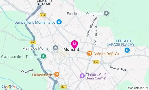 Localisation Charline Escot