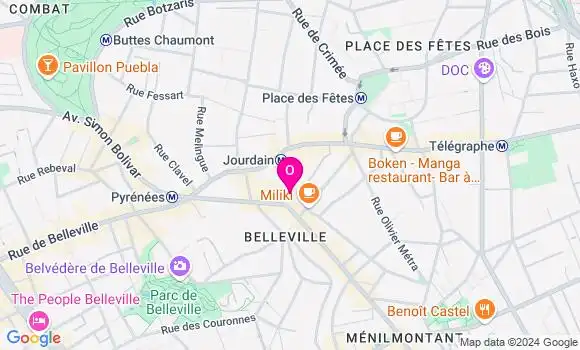 Localisation Thérèse Ouhayoun