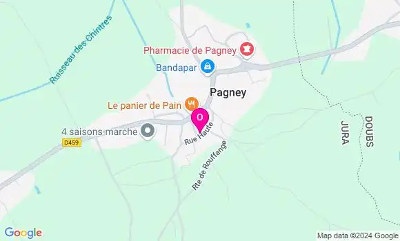Localisation Clara Chamagne