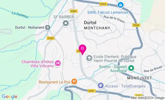 Localisation Nathalie Dua Chabanal