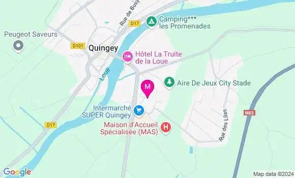 Localisation Laura Blanchet