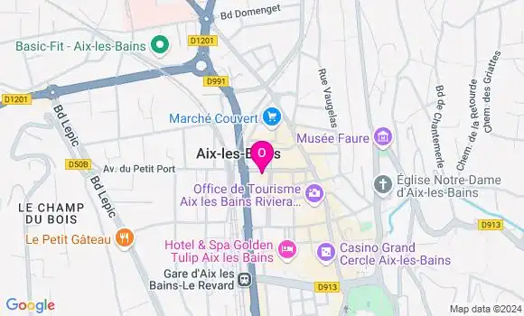 Localisation Amandine Vallier