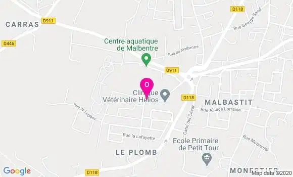 Localisation Alexandra Leboulanger