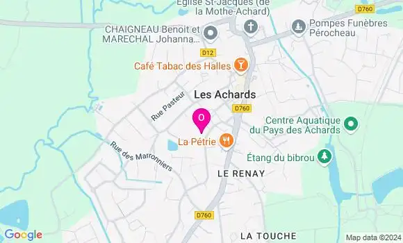 Localisation Mathilde Chateau