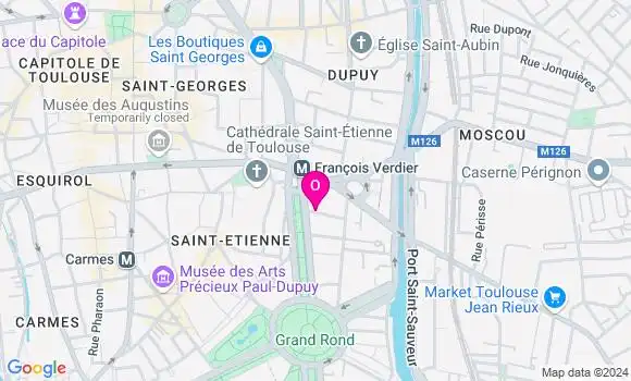 Localisation Capucine Gerard