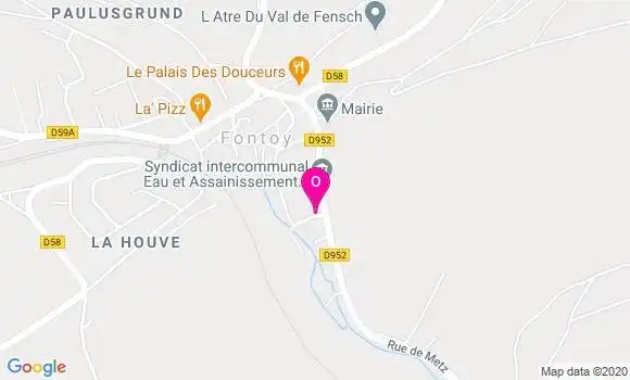 Localisation Amandine Lebegue
