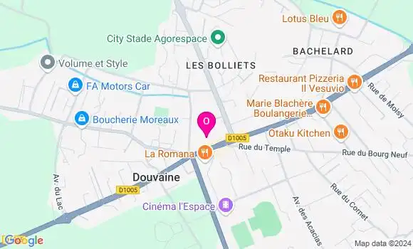 Localisation Oceane Camdeborde