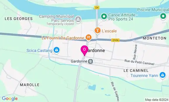 Localisation Coralie Matheus