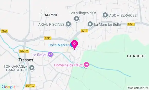 Localisation Amandine Maille