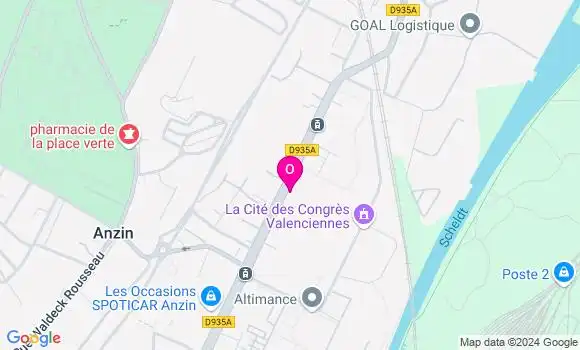 Localisation Laura Dayez