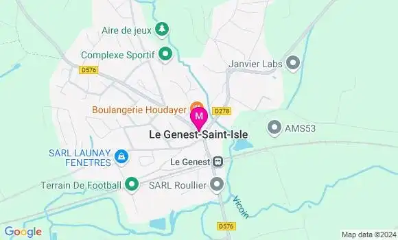 Localisation Coralie Bodinier