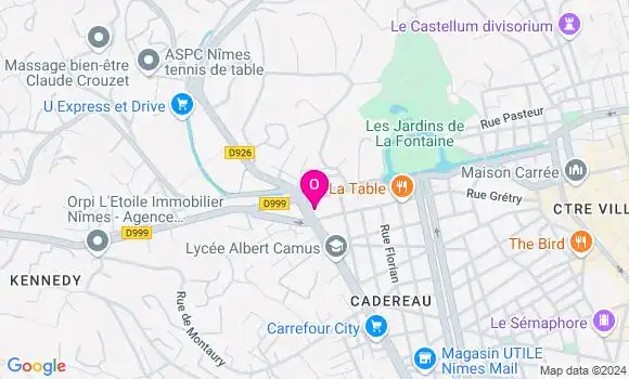 Localisation Camille Silhol