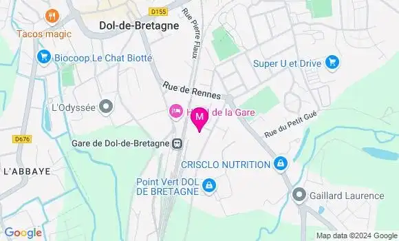 Localisation Manon Gaudiche