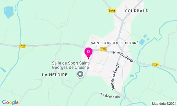 Localisation Megane Le Verger