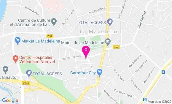 Localisation Catherine Bonniere