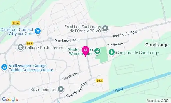 Localisation Julie Balsamo