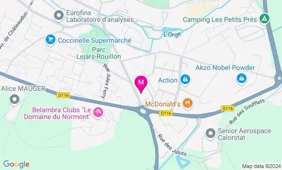 Localisation Mariele Dhainaut Ricquebourg