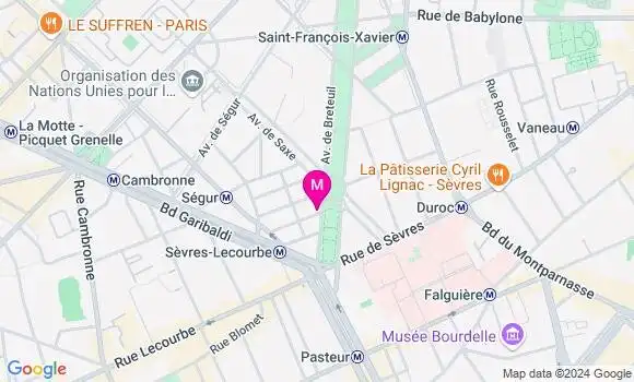 Localisation Christine Thuaire