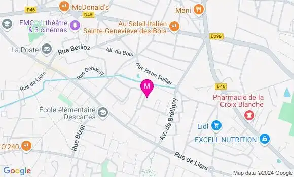 Localisation Anne Simon