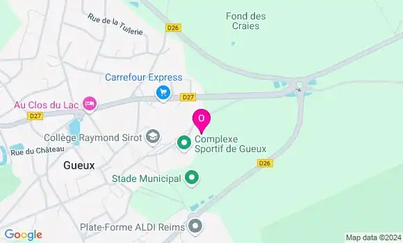 Localisation Camille Alafort