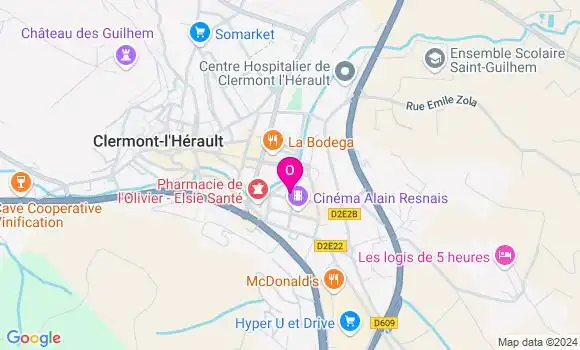 Localisation Elise Rabate