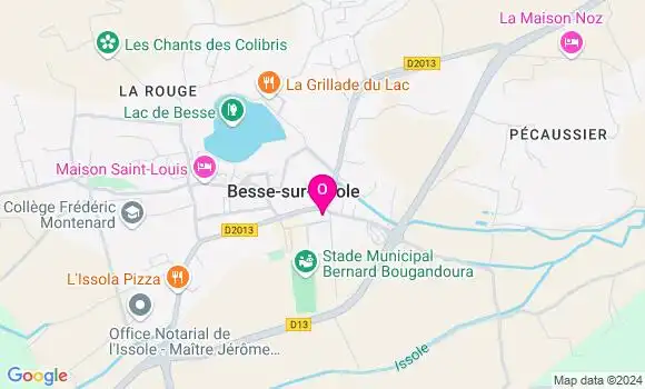 Localisation Isabelle Janotto Bonhomme