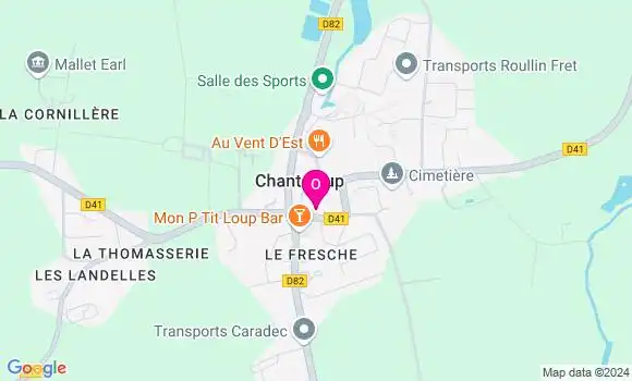 Localisation Lisa Le Gal