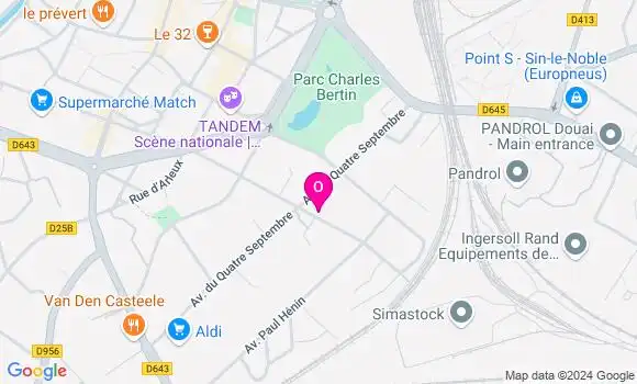 Localisation Marie Lorraine Berjot