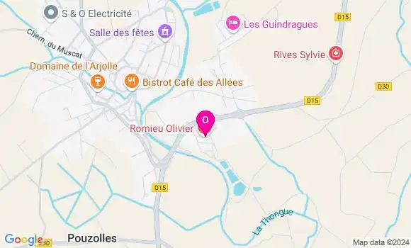 Localisation Géraldine Millat