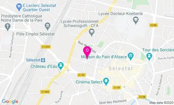 Localisation Nathalie Laborde