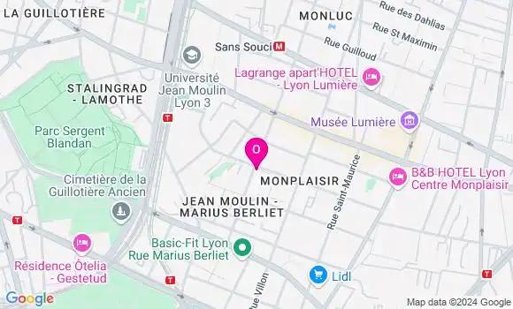 Localisation Cindy Berthezene